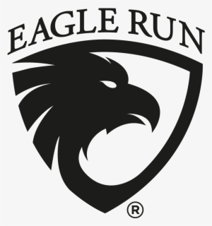 Eagle Run Logo Black2 - Emblem #2629340