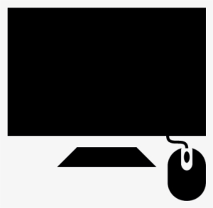 Desktop Computer Monitor And Mouse Vector - Monitor And Mouse Png #2629623