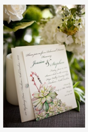 Full Wedding Invitation Set - Hydrangea #2629707