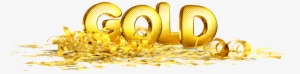 Gold 3d Font Text - Mobile Phone #2629913