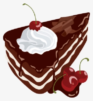 Black Forest Cake Vector #2630769