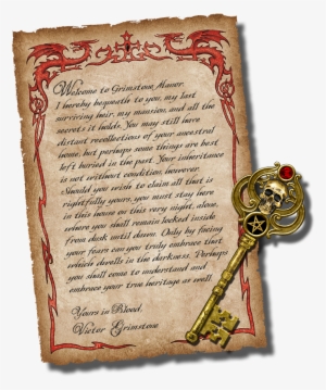 An Old Skeleton Key Unlocks The Entrance And The Front - Book #2631368