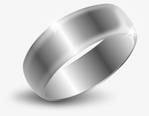 Open - Silver Ring Clip Art #2632216