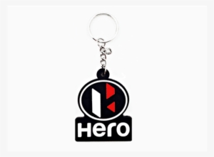 Hero Bike Logo Rubber 3d Key Chain - Motorcycle #2632655