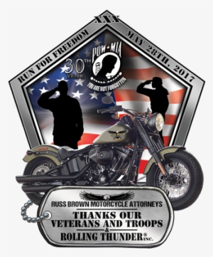 2017 Rolling Thunder Sticker - Motorcycle #2633151