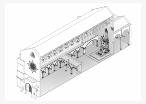 Reconstructing The Medieval Sta - Technical Drawing #2633998