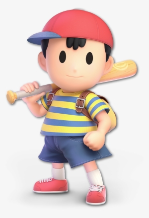 Super Smash Bros Charcter Full-body Pngs - Super Smash Bros Ultimate Ness #2634087