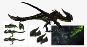 Tumblr Npelm7jhkk1ruxn67o2 1280 - Monster Hunter Astalos Concept Art #2634327