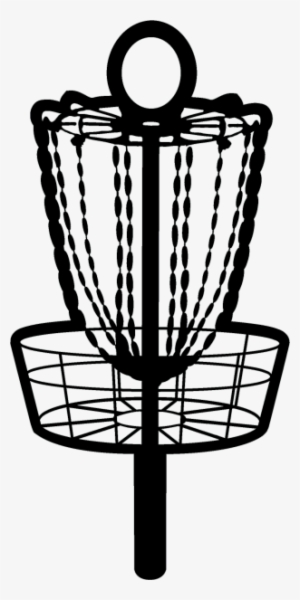 Disc Golf Basket Sticker - Disc Golf Basket Png #2634328