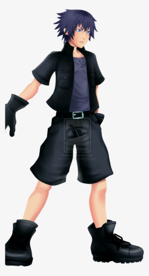Kh Noctis By Averia-avie On Deviantart - Kingdom Hearts 3 Riku Noctis #2634641
