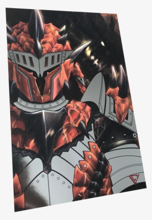 Monster Hunter Rathalos Armor Premium Silver Foil Poster - Monster Hunter #2634726