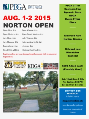 Norton Open, Pdga C Tier, Aug 1 - Professional Disc Golf Association #2634794