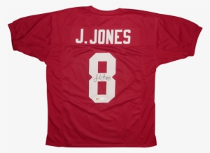 Julio Jones Autographed Alabama Crimson Tide - Autographed Julio Jones Jersey - Maroon #8 Custom Jsa #2634892