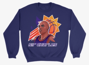 Crewneck Sweatshirt / Purple / S Sir Charles Barkley - College Dropout Crew Neck #2635148