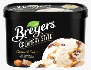 Breyers Creamery Style Caramel Fudge - Breyers Vegan Ice Cream - Free ...