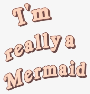 Mermaid, Transparent, And Pink Image - Mermaid Transparent #2635419