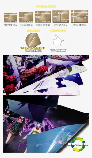 We - Rosario Vampire Anime Wall Print Poster Decor 32x24 #2635521