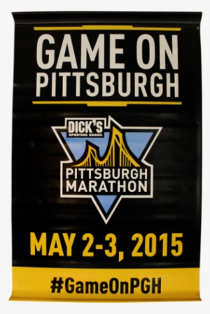 2015 Dick's Sporting Goods Pittsburgh Marathon Vinyl - Pittsburgh Marathon #2636509