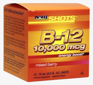 Vitamin B-12 10,000 Mcg Shots - Now Shots B12 #2637605
