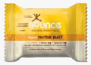 Bounce Natural Energy Ball Peanut Protein Blast 49g - Bounce Ball Peanut Protein Blast 49g #2637688