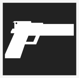 File - " 13 - Italy - Pistola Icona - Gun Icon - Beretta - Gun Icon White Png #2638122