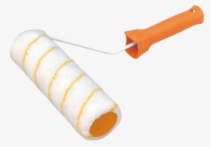 Paint Roller Yellow Stripe - Cylinder #2638248