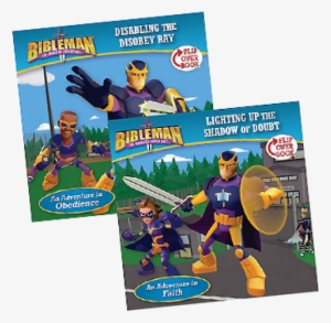 Bibleman Flipbook Disabling The Disobey Ray - Bibleman Book #2638268