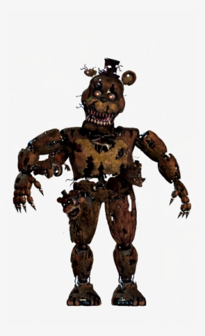 Nightmare Freddy Full Body Thank You Image - Fnaf Nightmare Freddy Full Body #2638699