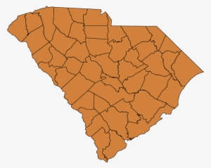 South Carolina Climate Zones - South Carolina Map State Png #2638783