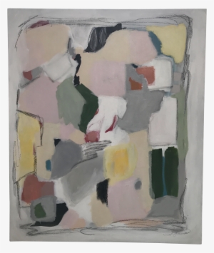 "limon" Mixed Media Painting By Sarah Farrar Through - Modern Art #2639190