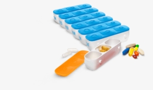 Medication Management - Sabi 3-compartment Weekly Travel Pill Case #2640186
