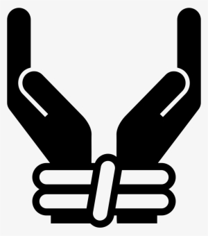 Human Prisoner Tied Hands Comments - Prisoner Symbol #2640537
