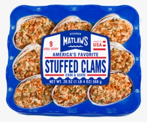 New England Style Stuffed Clams - Matlaw Clams #2640629