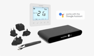 Google Home & Heatmiser Neo Smart Heating Control - Heatmiser Homekit-enabled Wireless Smart Thermostat #2640846