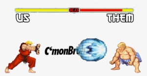 Image Of Us Vs Them Fight - Cartoon #2642073