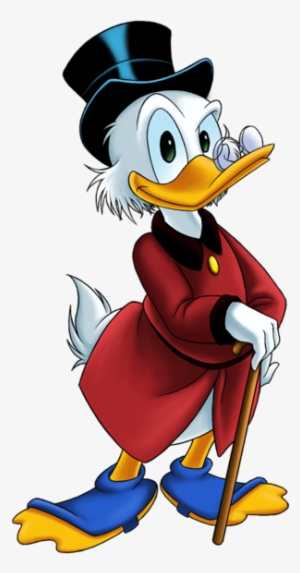 Uncle Scrooge Png Clip Art Image - Disney Characters Duck Tales #2642659