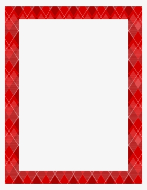 Maroon Border Frame Png Photo - Red Picture Frame Border #2642905