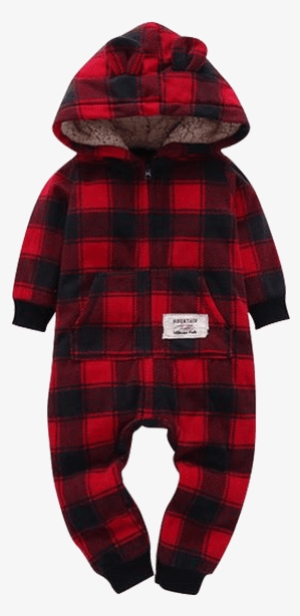 Petite Bello Romper 0-6 Months Red Plaid Romper #2643059
