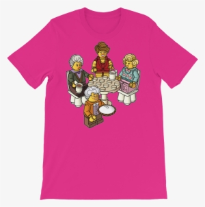 Golden Girls Blocks T Shirts Swish Embassy - Golden Girls Blocks (premium Triblend) #2643582