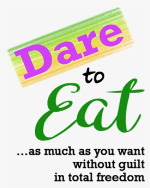 Dare To Eat Logo With Text Half Size - Calligraphy #2643771