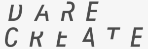 Dare Create Logo Dk Grey 01 - Graphics #2644453