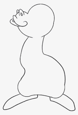 Drawn Baby Dragon - Line Art #2644793