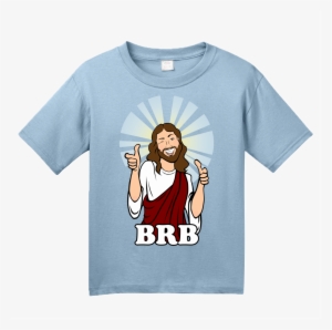 Youth Light Blue Brb Jesus - Shirt Geburtstag 2 #2644854