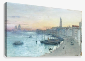 Scottish, 1839-1911 John Macwhirter Canvas Print - Landscape Painting #2644990