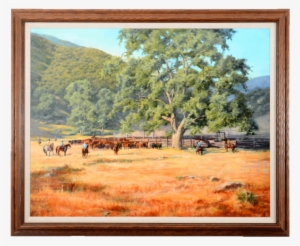 Shipping At Bear Trap Corrals - Picture Frame #2644992