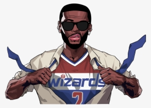 John Wall Superman Vector Illustration - Gordon Hayward #2645030