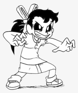 Looks Like The Bear Trap Actually Worked - Erma Webcomic Grown Up #2645267