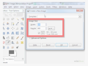 Image Titled Make Pop Out Text Using Gimp Step 1 - Gimp #2646157