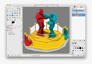 And Here's What The Image Looks Like After Shrinking - Gimp #2646308