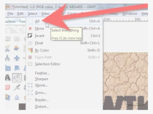 Image Titled Make Pop Out Text Using Gimp Step 12 - Dried Mud Pattern Shower Curtain #2646425